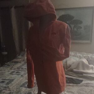 Orange Red Color The North Face Women's Ski Jacket - Orange